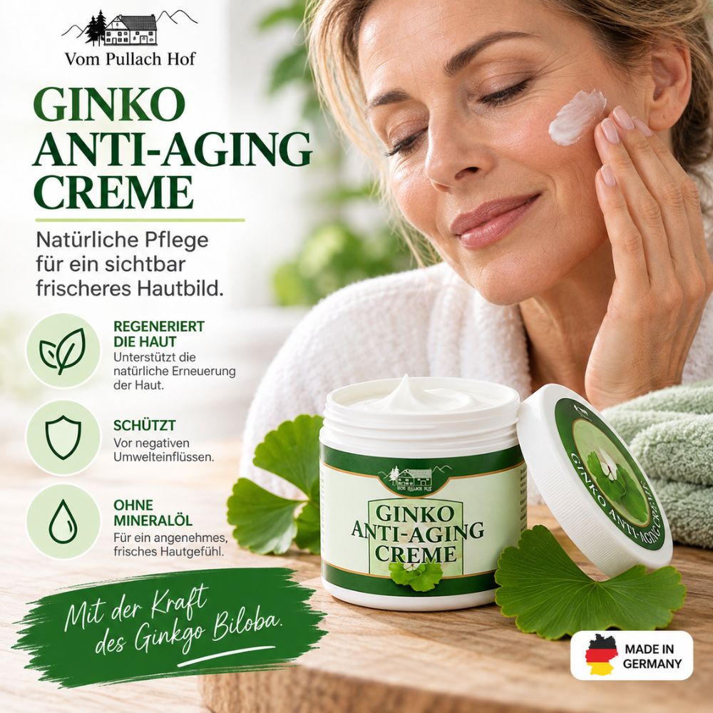 Vom Pullach Hof | Ginko Anti-Aging Creme - 125ml