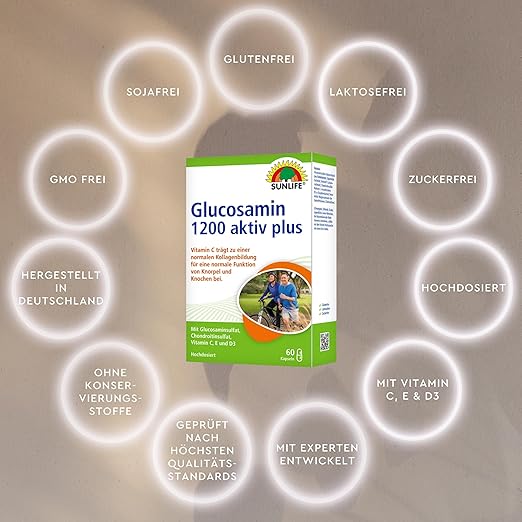 Sunlife | Glucosamin 1200 Aktiv Plus – Bild 7