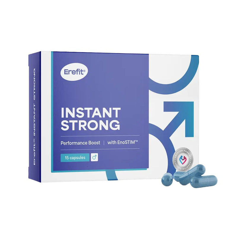 Erefit | INSTANT STRONG – Performance Boost, Komplex für Männer - 15 Kapseln