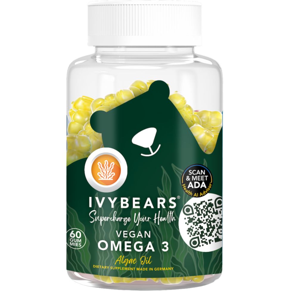 IvyBears Vegan Omega 3 · 60 Gummibärchen – Bild 5