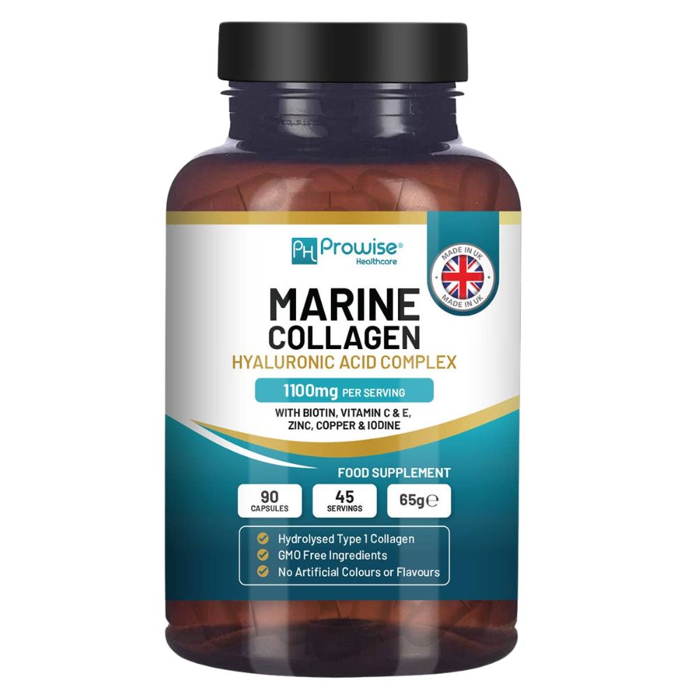 Prowise Healthcare Meereskollagen mit Hyaluronsäure 1100 mg · 90 Kapseln