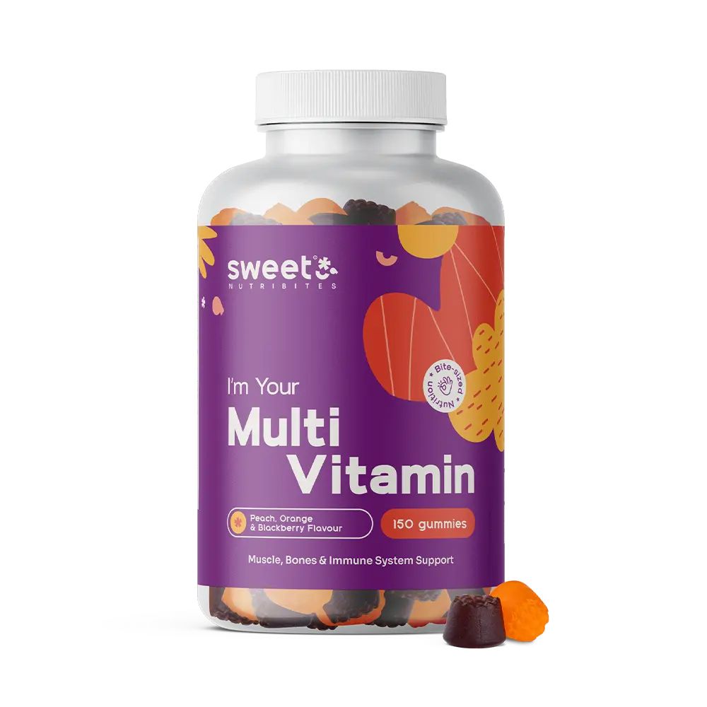 Sweet Nutribites Multivitamine · Gummibonbons mit 10 Vitaminen · 150 Gummibonbons