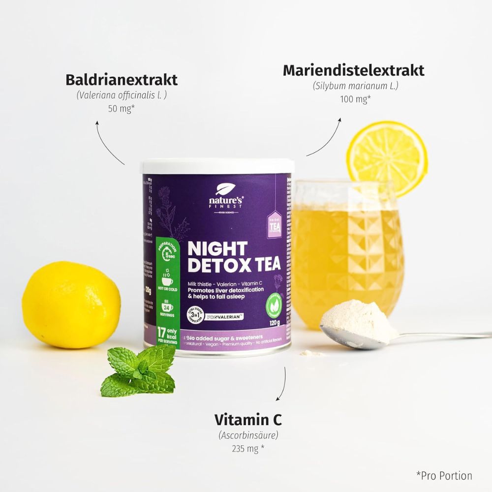 Nature's Finest Night Detox-Tee zur nächtlichen Entgiftung & Regeneration · 120g – Bild 4