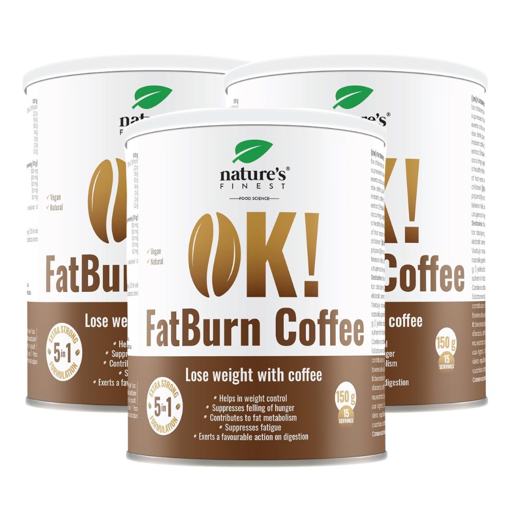 Nature's Finest I OK!FatBurn Coffee - Kaffee zum Fettverbrennen