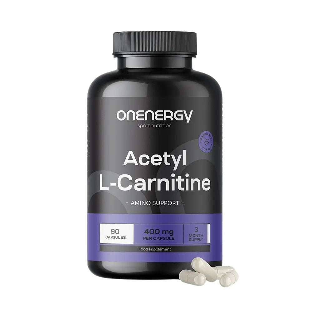 OnEnergy | Acetyl-L-Carnitin HCl für den Stoffwechsel von Fettsäuren – 90 Kapseln