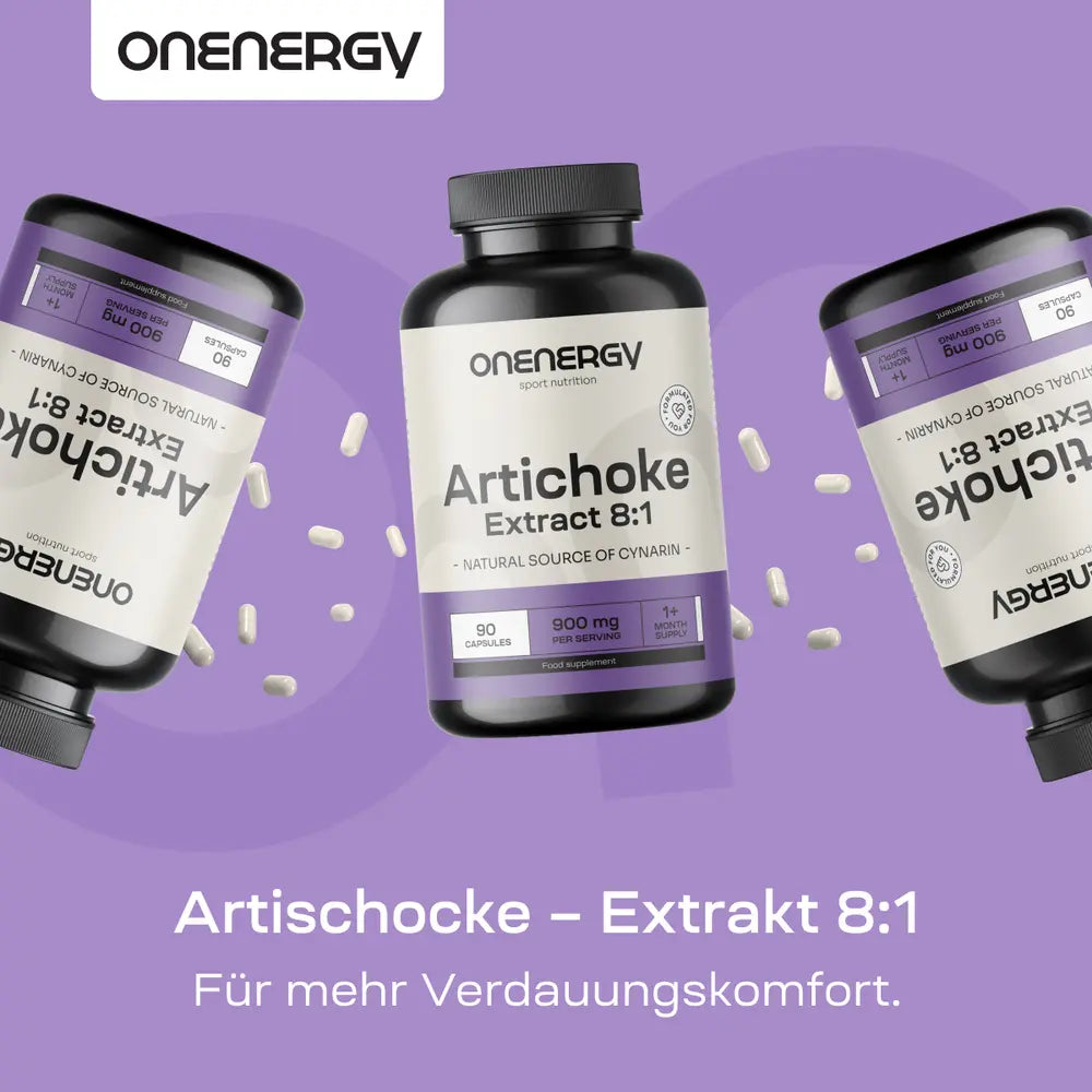OnEnergy Artischocke · Extrakt 8:1 · 90 Kapseln – Bild 5