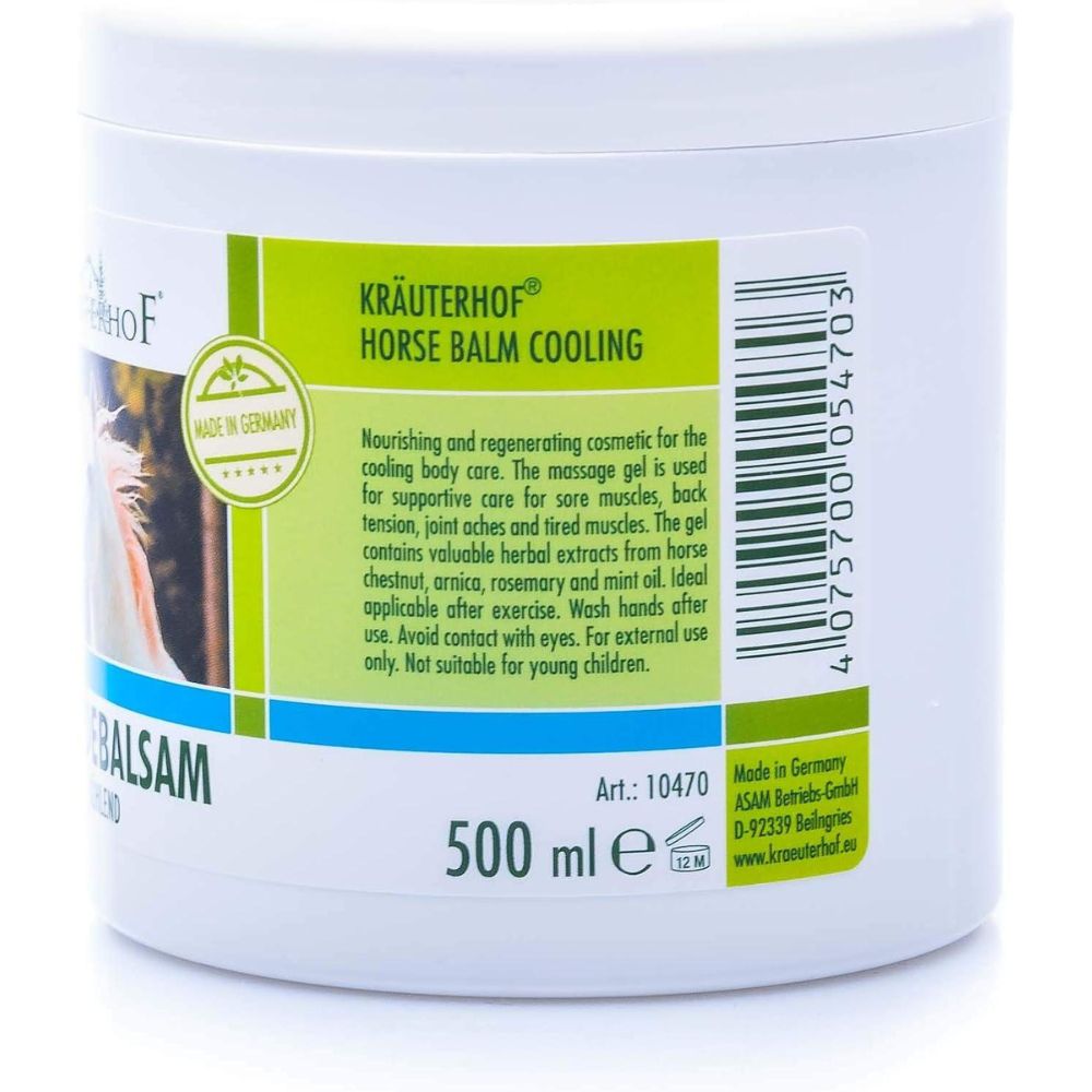 Kräuterhof Pferdebalsam Kühlend · 500ml – Bild 3