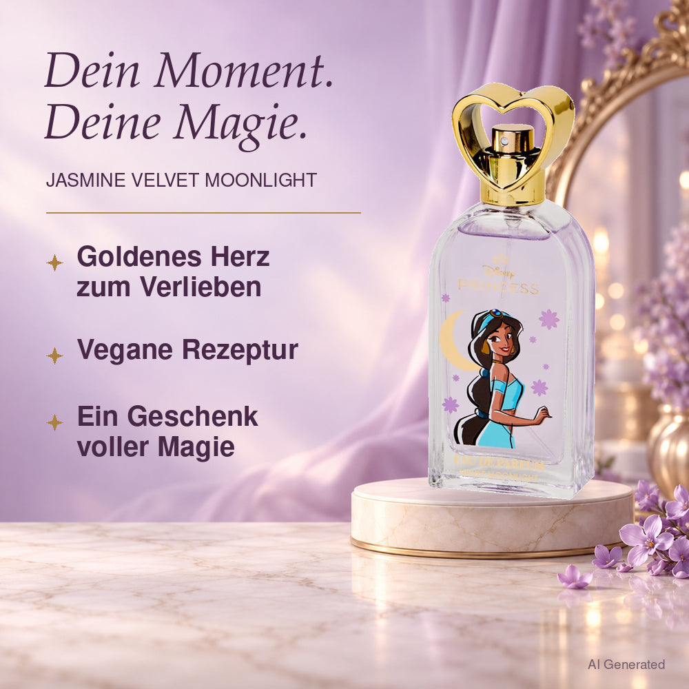 Disney Princess Jasmine Velvet Moonlight Eau de Parfum – 50 ml Li­mi­ted Edi­tion