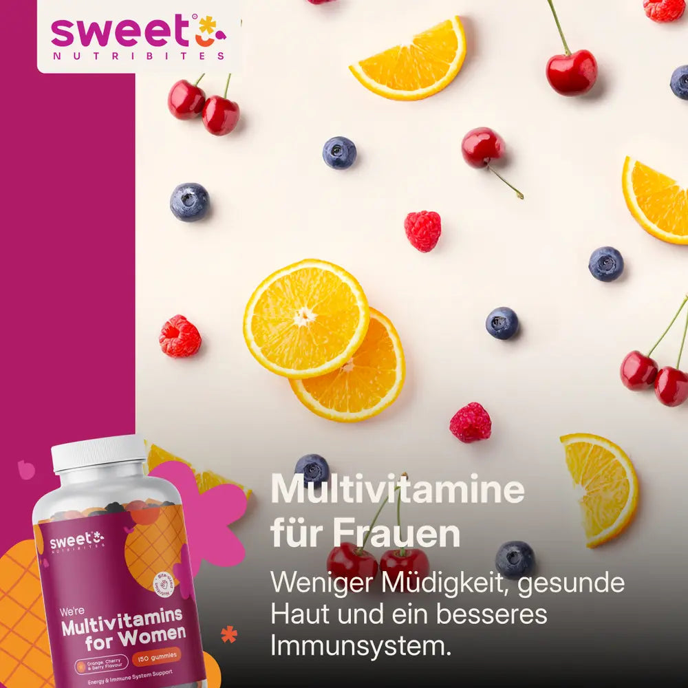 Sweet Nutribites Multivitamine für Frauen · 150 Gummies – Bild 4