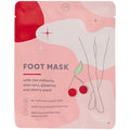 Skin Bliss | Fußmaske mit Kirsche oder Pfirsich Duft - 1 Paar