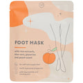 Skin Bliss | Fußmaske mit Kirsche oder Pfirsich Duft - 1 Paar