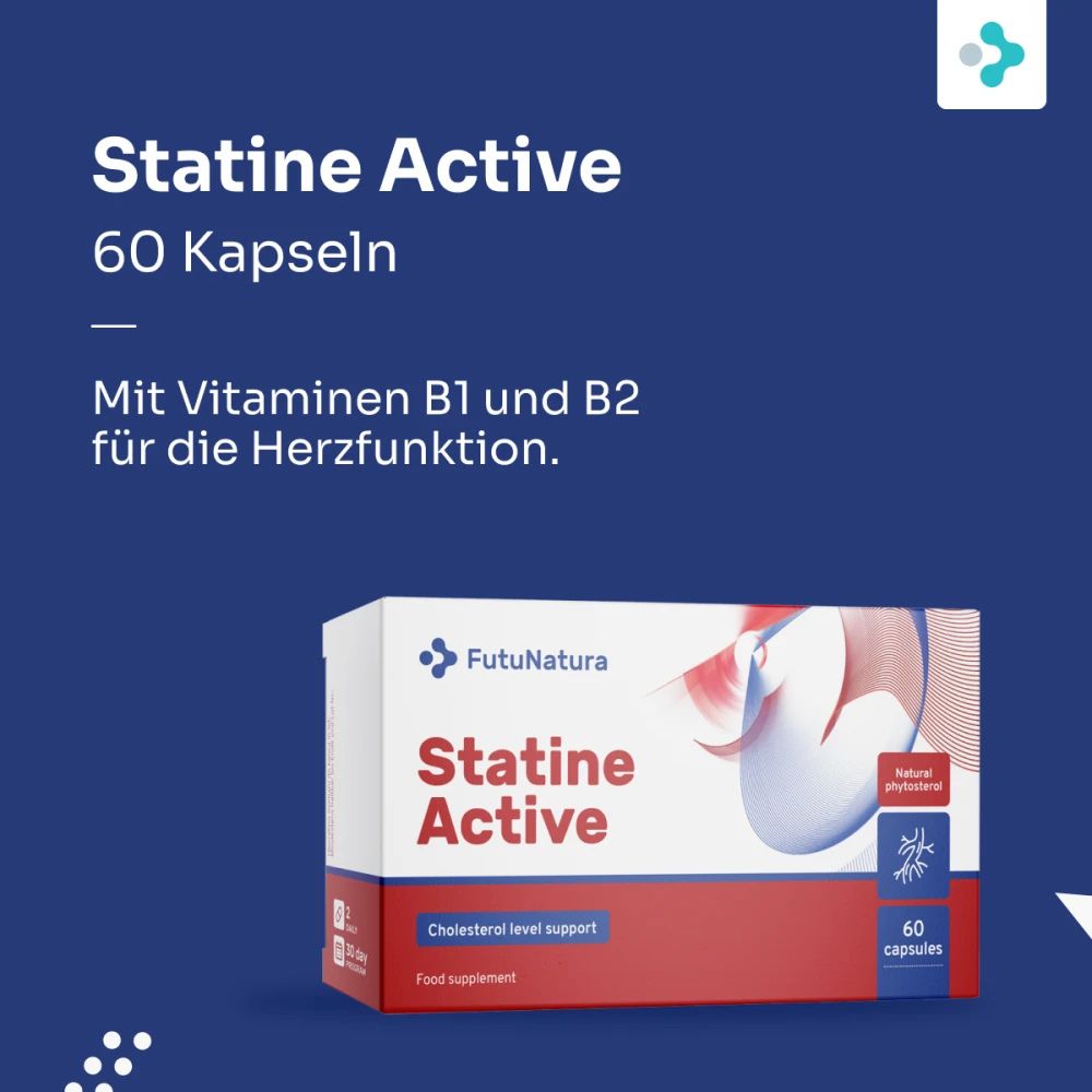 FutuNatura Statine Active für Cholesterinspiegel im Blut · 60 Kapseln – Bild 3