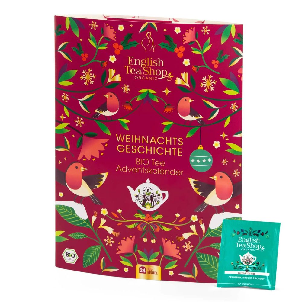 English Tea Shop Teebuch "Weihnachtsgeschichte" · 24 BIO Teebeutel & Geschichte zum Lesen
