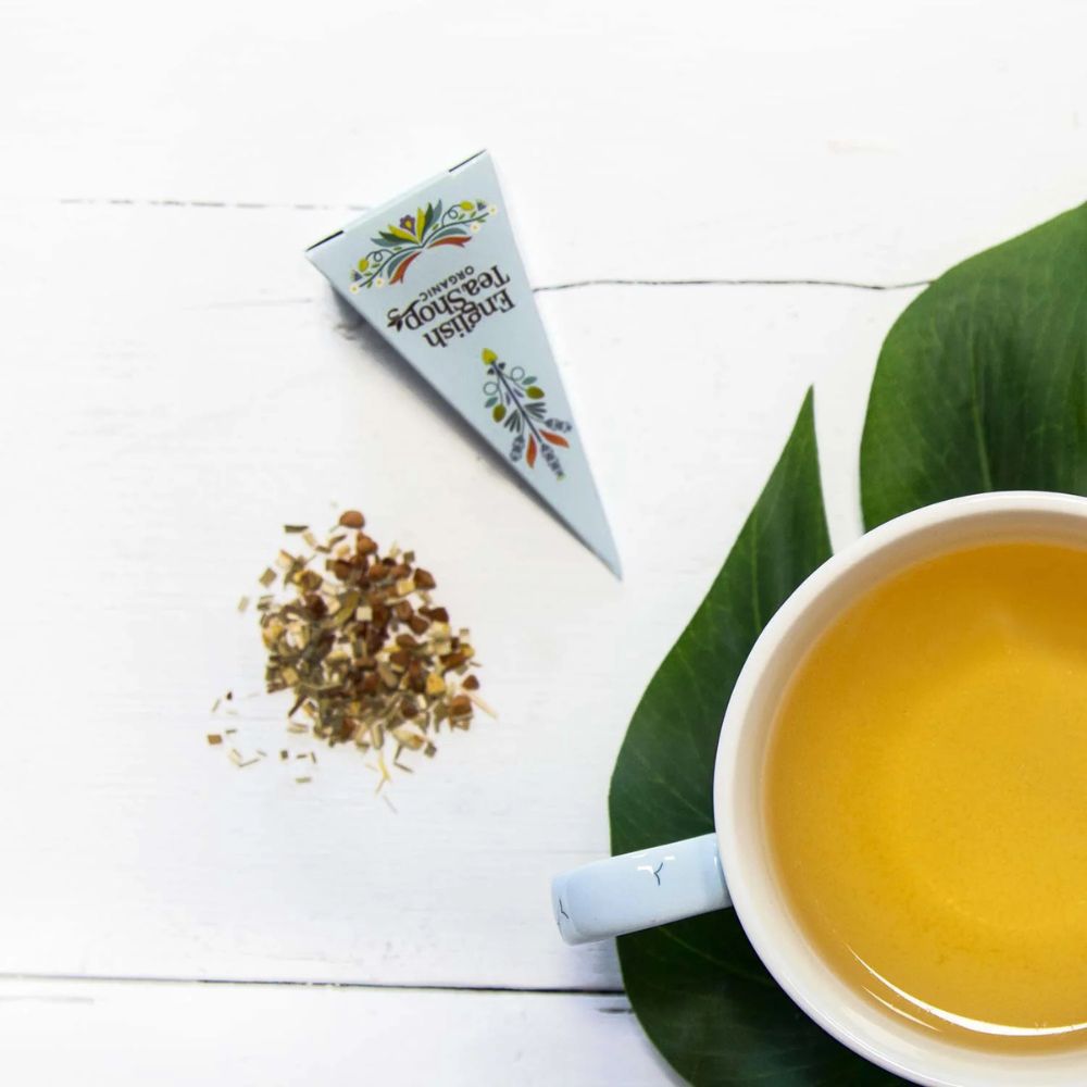 English Tea Shop Teegeschenk mit Schleife "Wellness Tee Kollektion" · 12 Pyramiden-Beutel – Bild 3