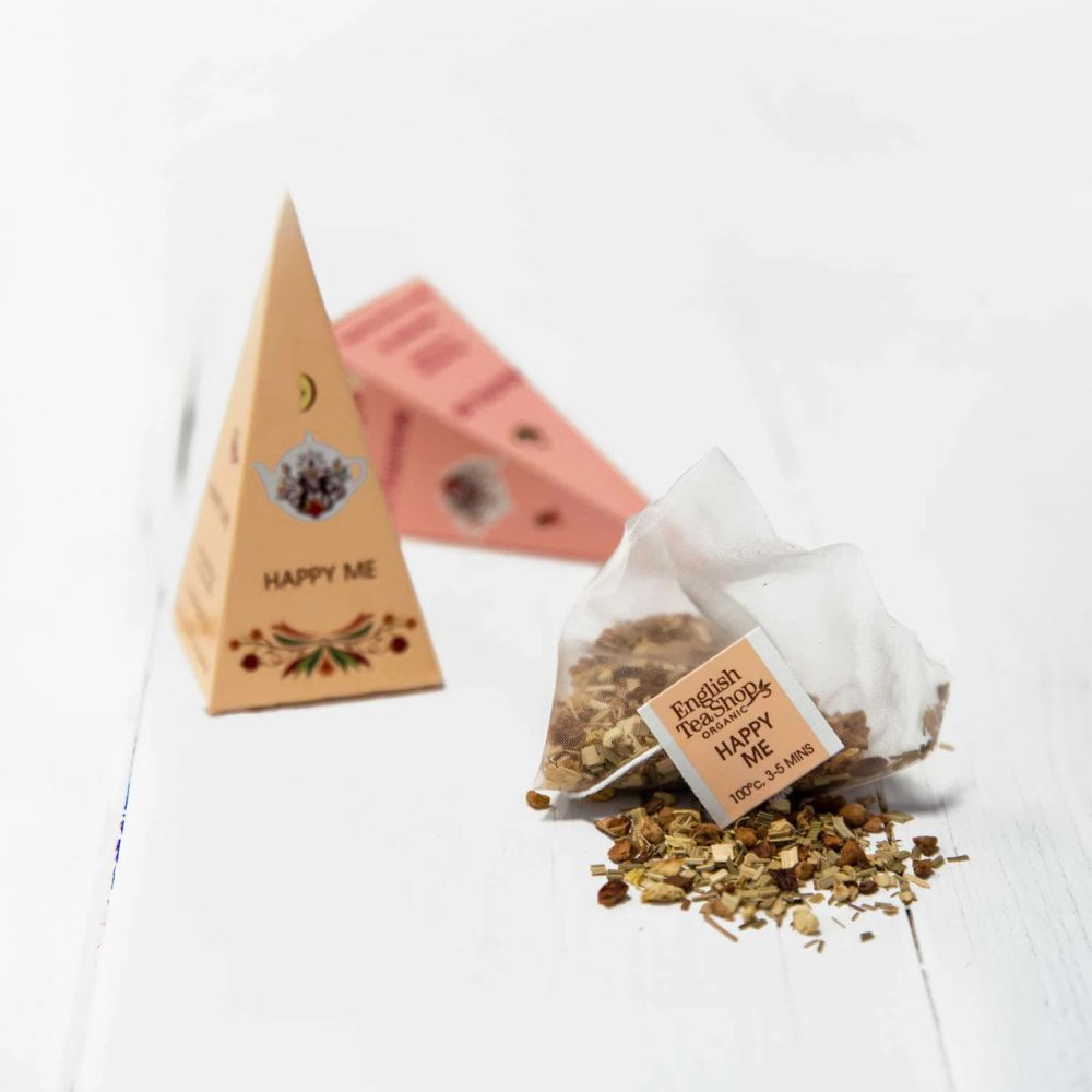 English Tea Shop Teegeschenk mit Schleife "Wellness Tee Kollektion" · 12 Pyramiden-Beutel – Bild 5