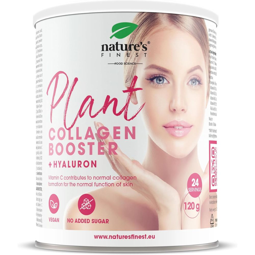 Nature's Finest Plant Collagen Booster mit Hyaluronsäure
