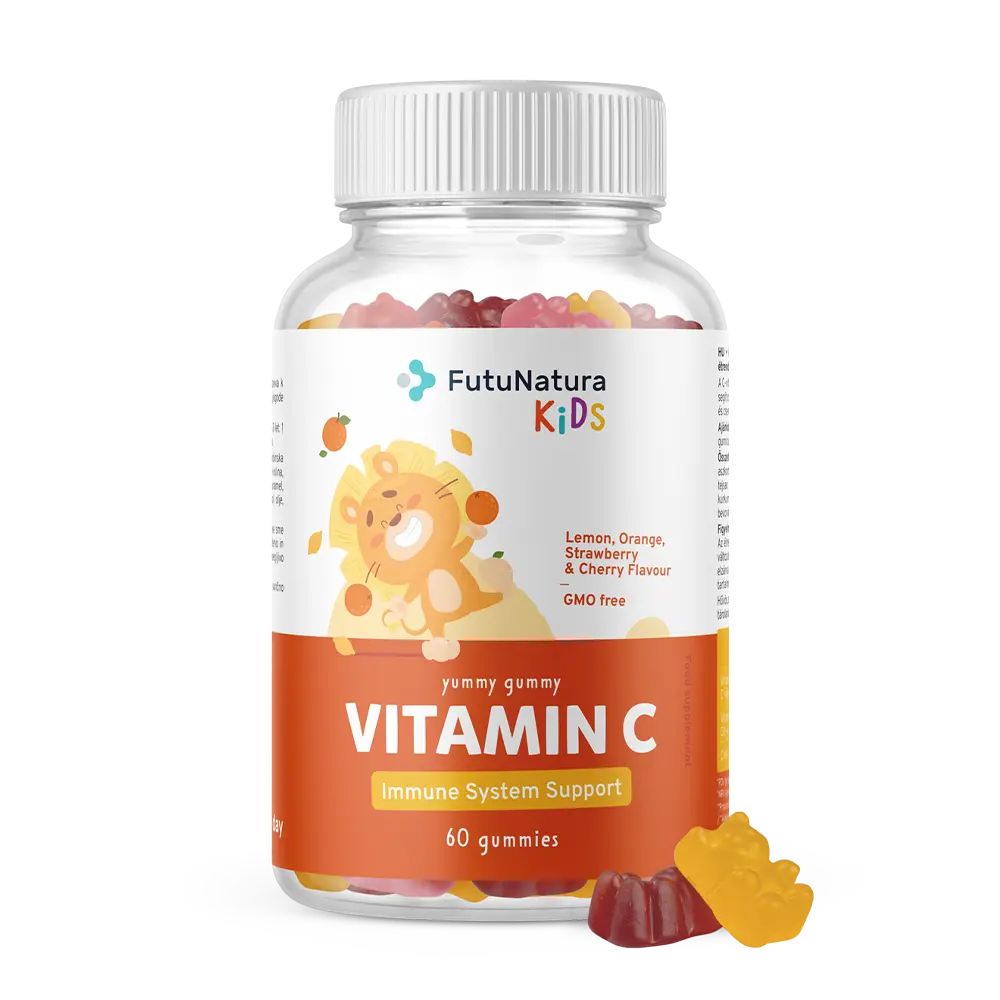 FutuNatura Vitamin C Gummies für Kinder · zur Stärkung der Immunität · 60 / 180 Stück