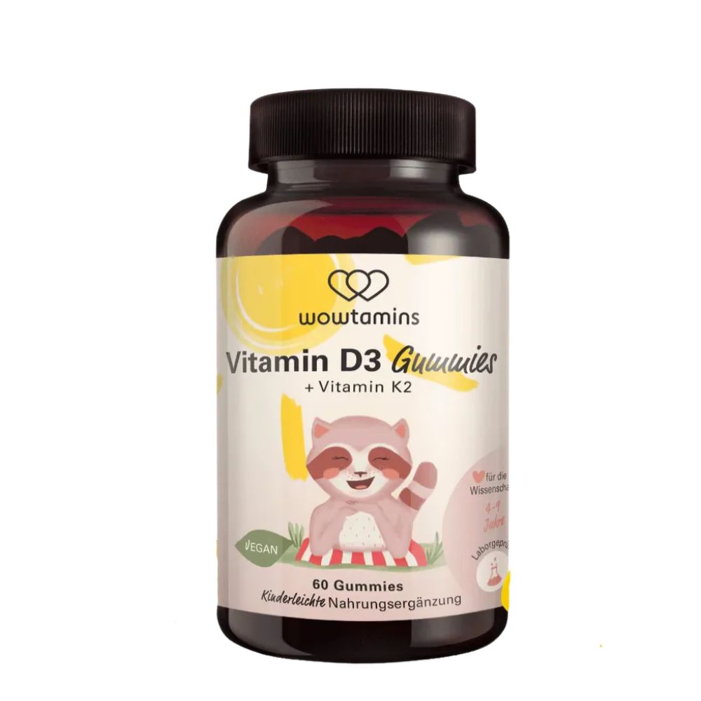 WOWTAMINS I Vitamin D3 + K2 Gummies – für Knochen & Immunsystem – Bild 7