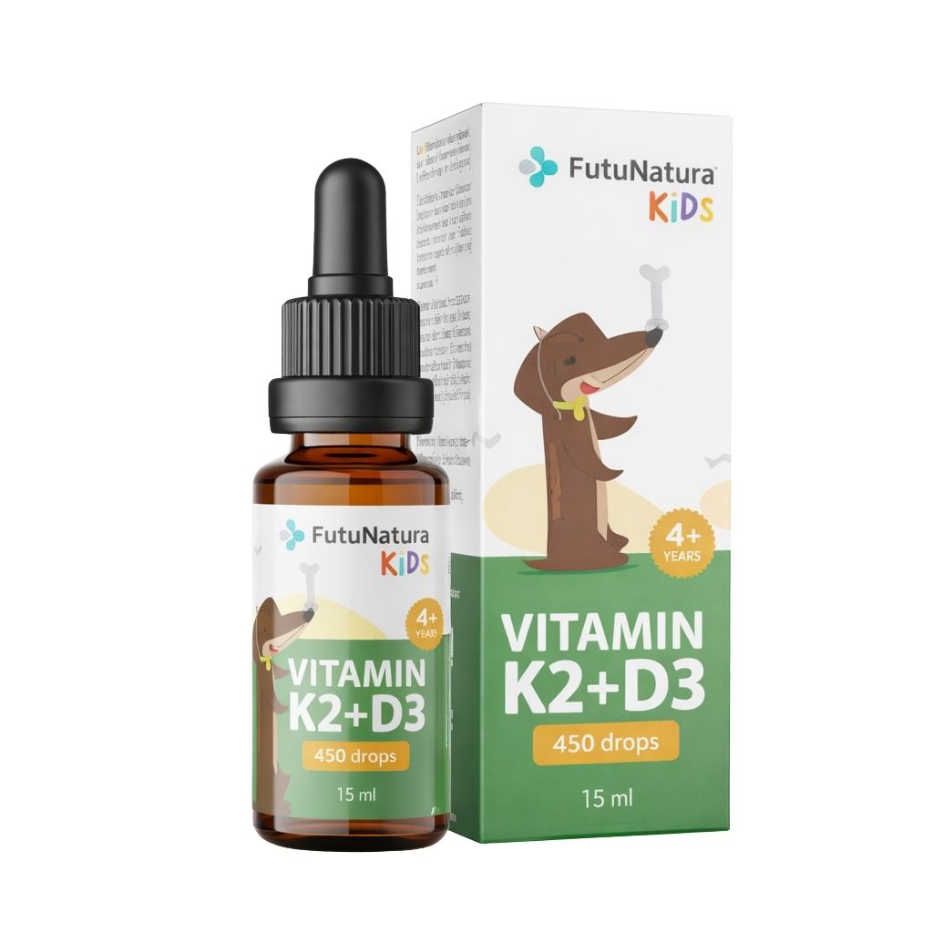FutuNatura Vitamin K2 + D3 Tropfen für Kinder · 15 ml