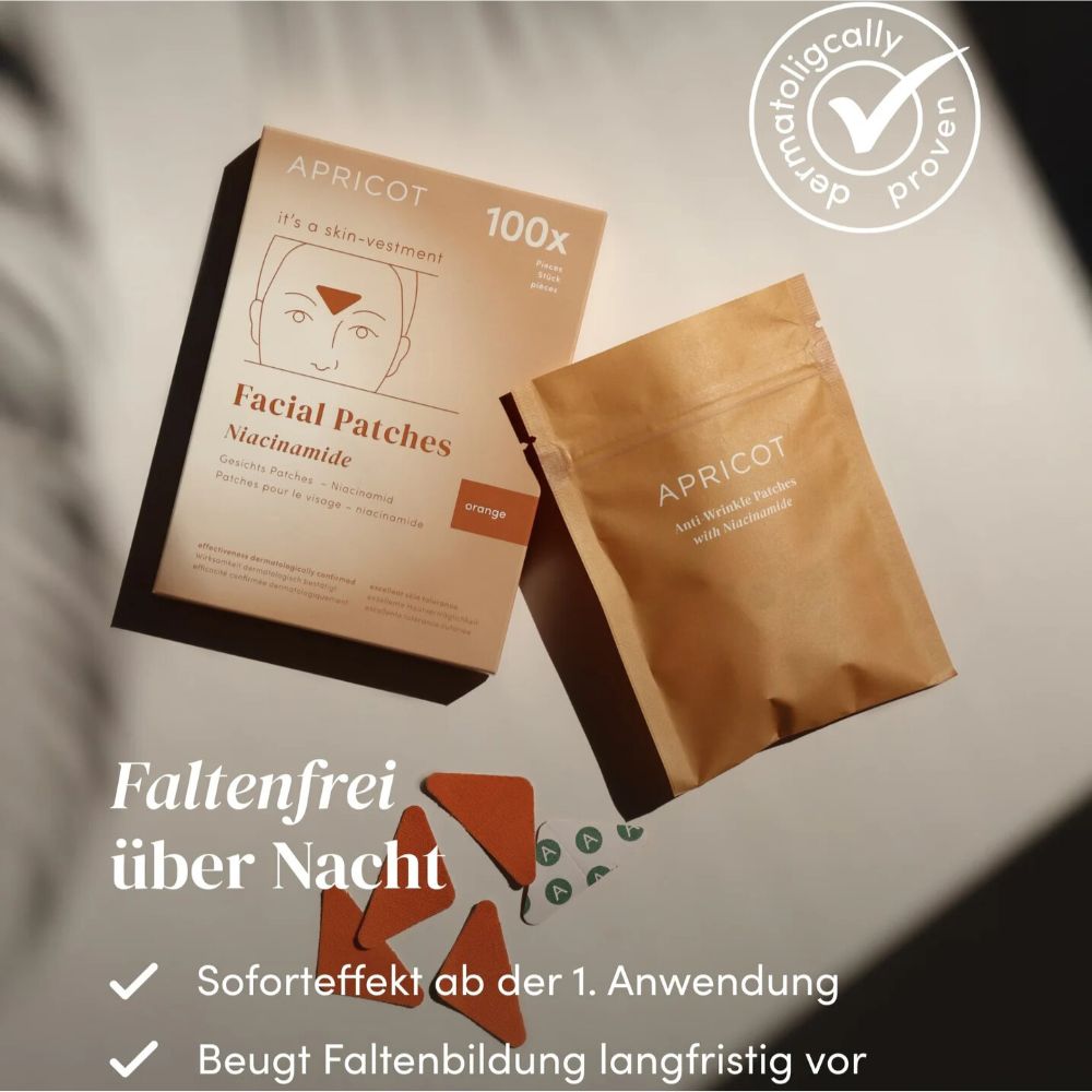 APRICOT Zornesfalten Patches mit Niacinamid · 24 Stück Minipack – Bild 6