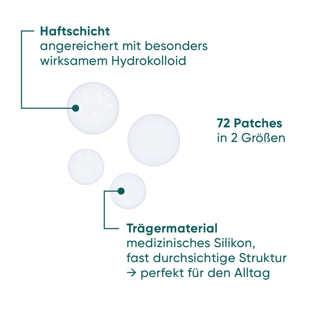 APRICOT Pickelpflaster · einfach gegen Pickel · 72 stück – Bild 3