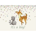Grusskarte | Rammelaartje | It´s a boy!